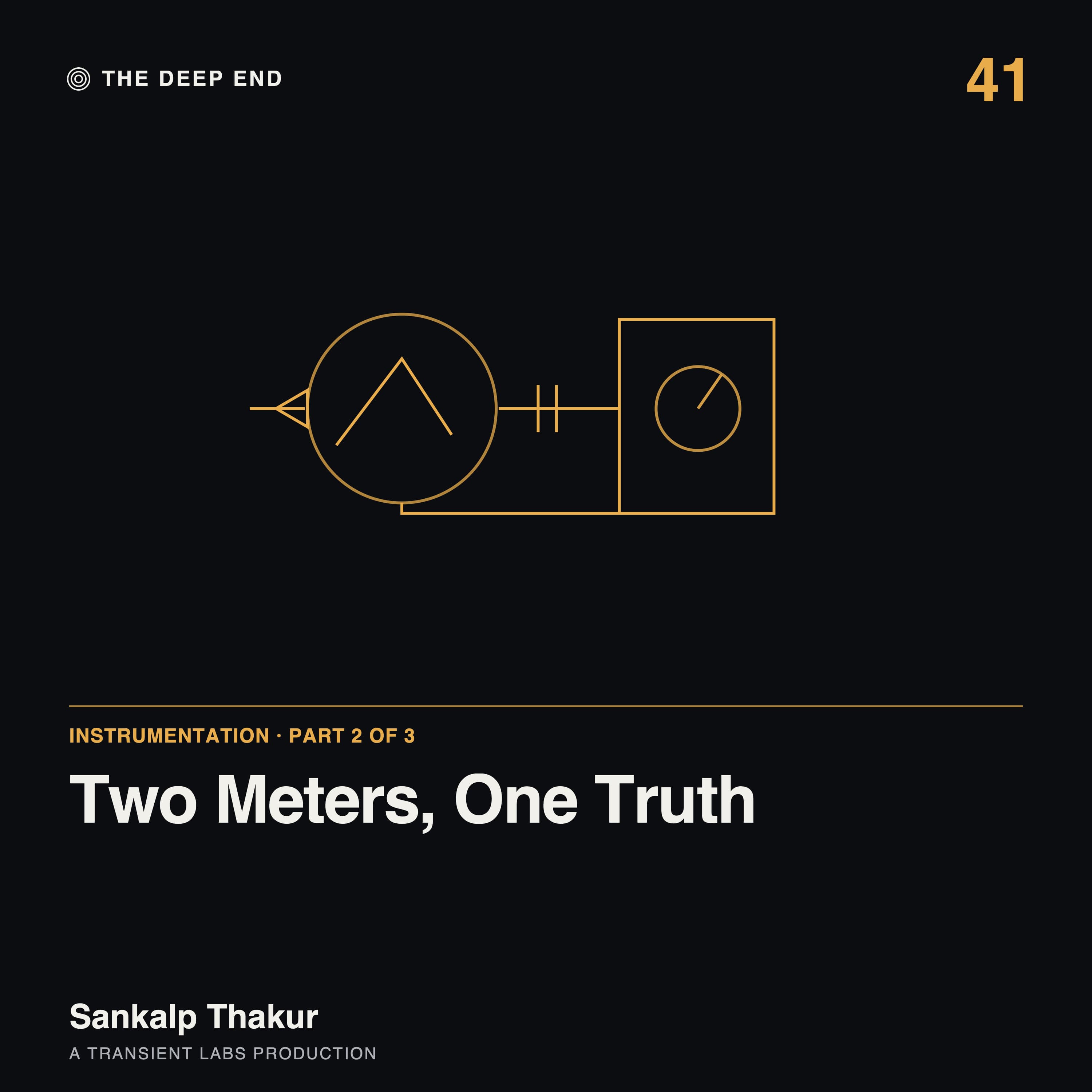 Episode 41: Instrumentation Part 2: Two Meters, One Truth, by Sankalp Thakur