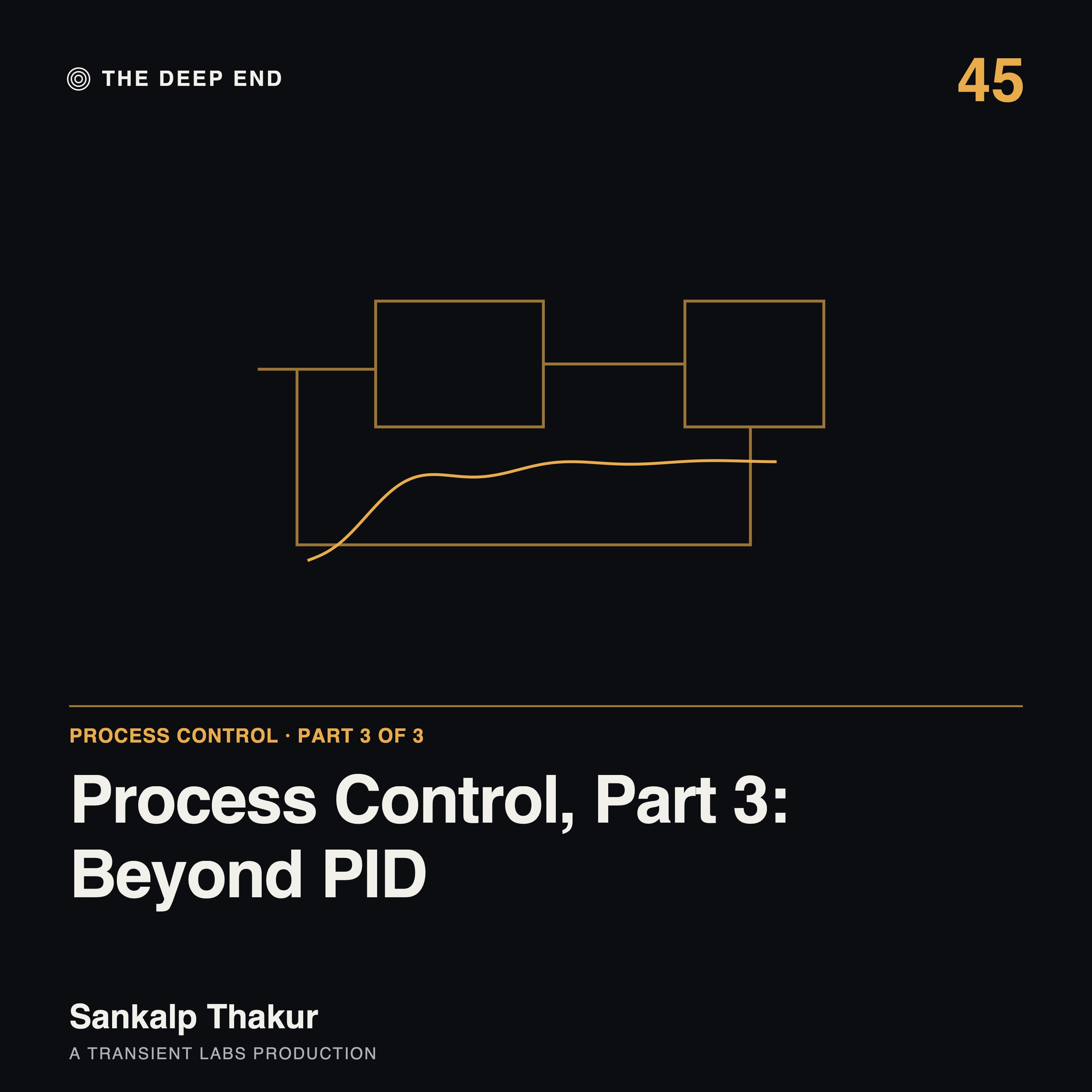 Episode 45: Process Control, Part 3: Beyond PID, by Sankalp Thakur