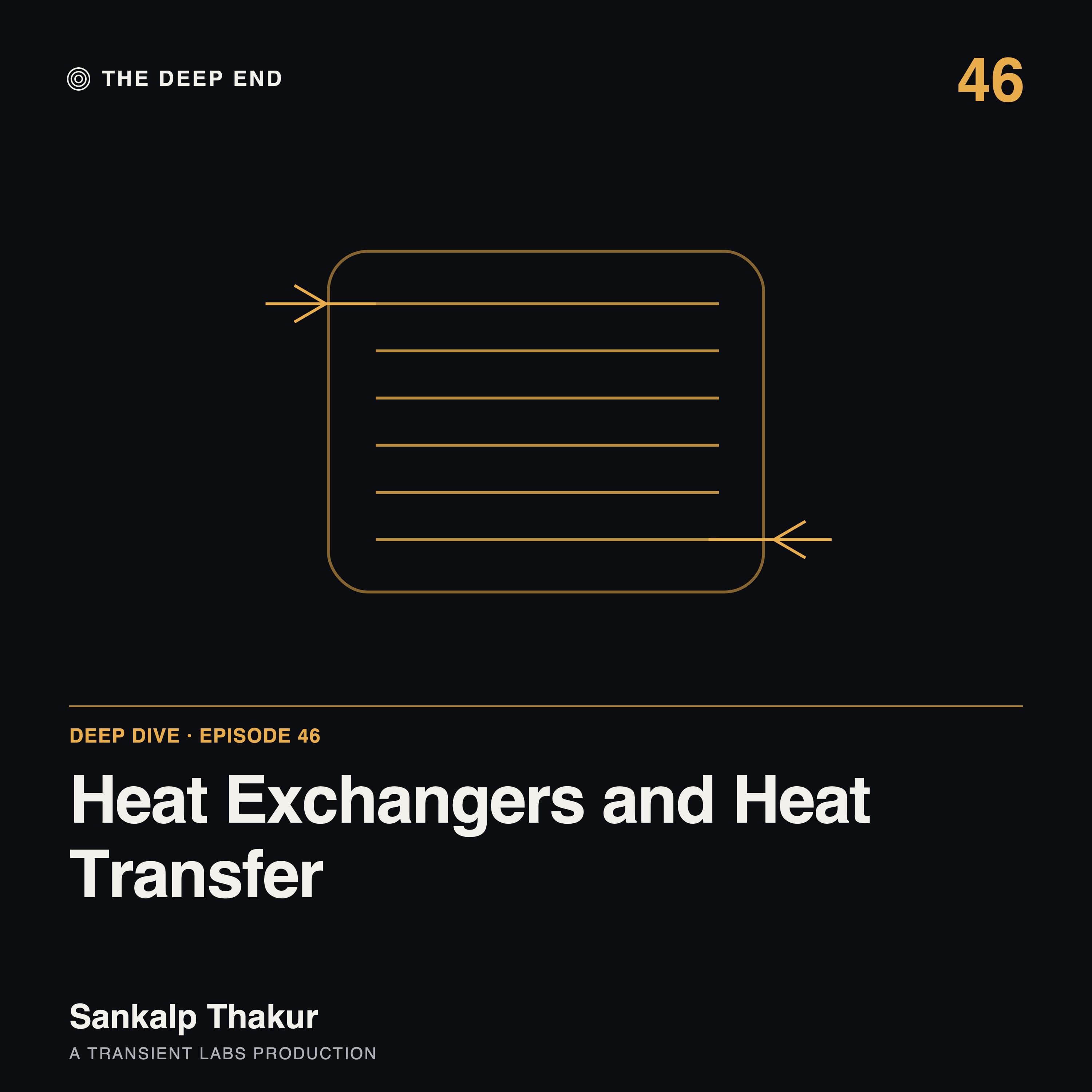 Episode 46: Heat Exchangers and Heat Transfer, by Sankalp Thakur