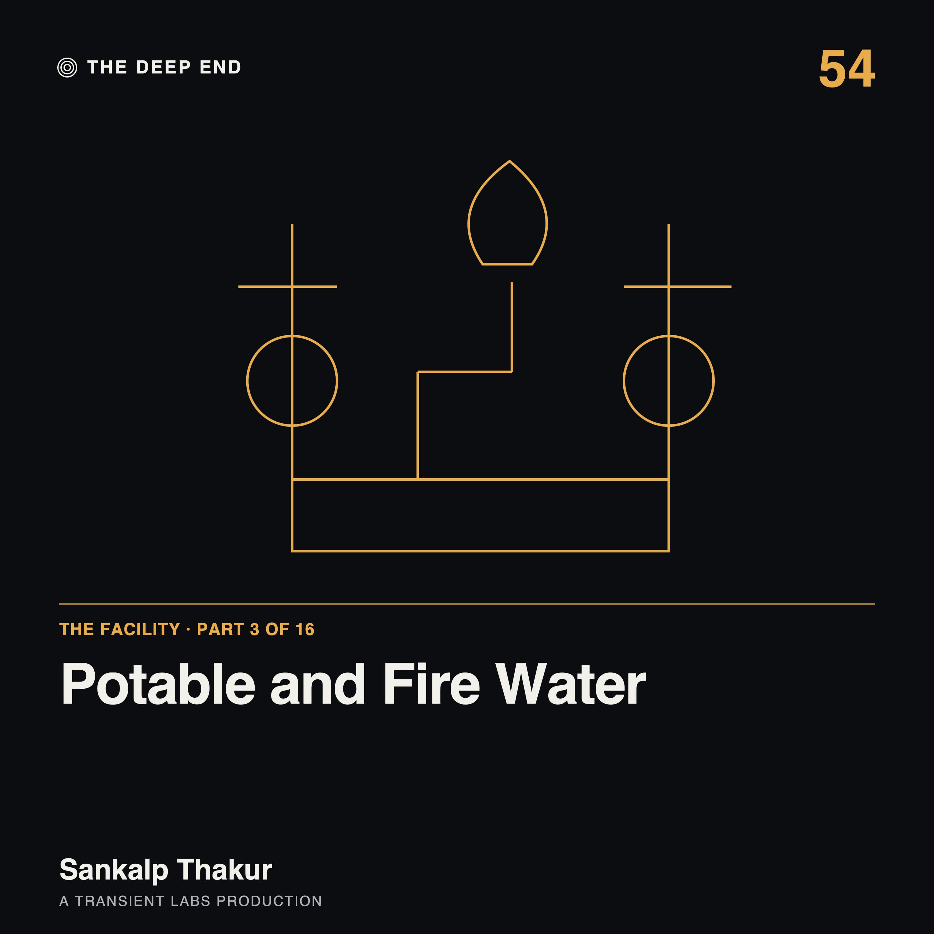 Episode 54: The Facility, Part 3: Buildings, Potable and Fire Water, by Sankalp Thakur