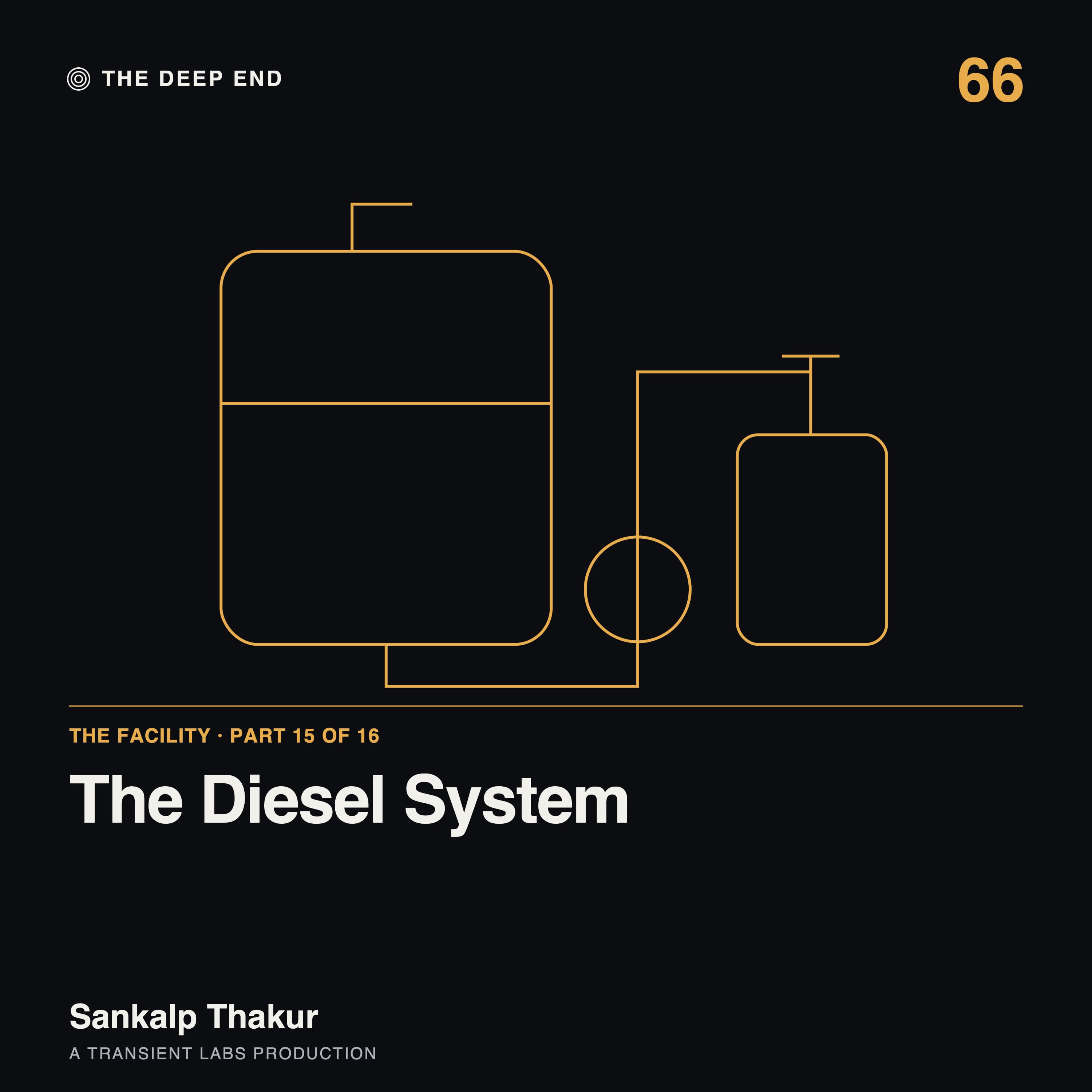 Episode 66: The Facility, Part 15: The Diesel System, by Sankalp Thakur