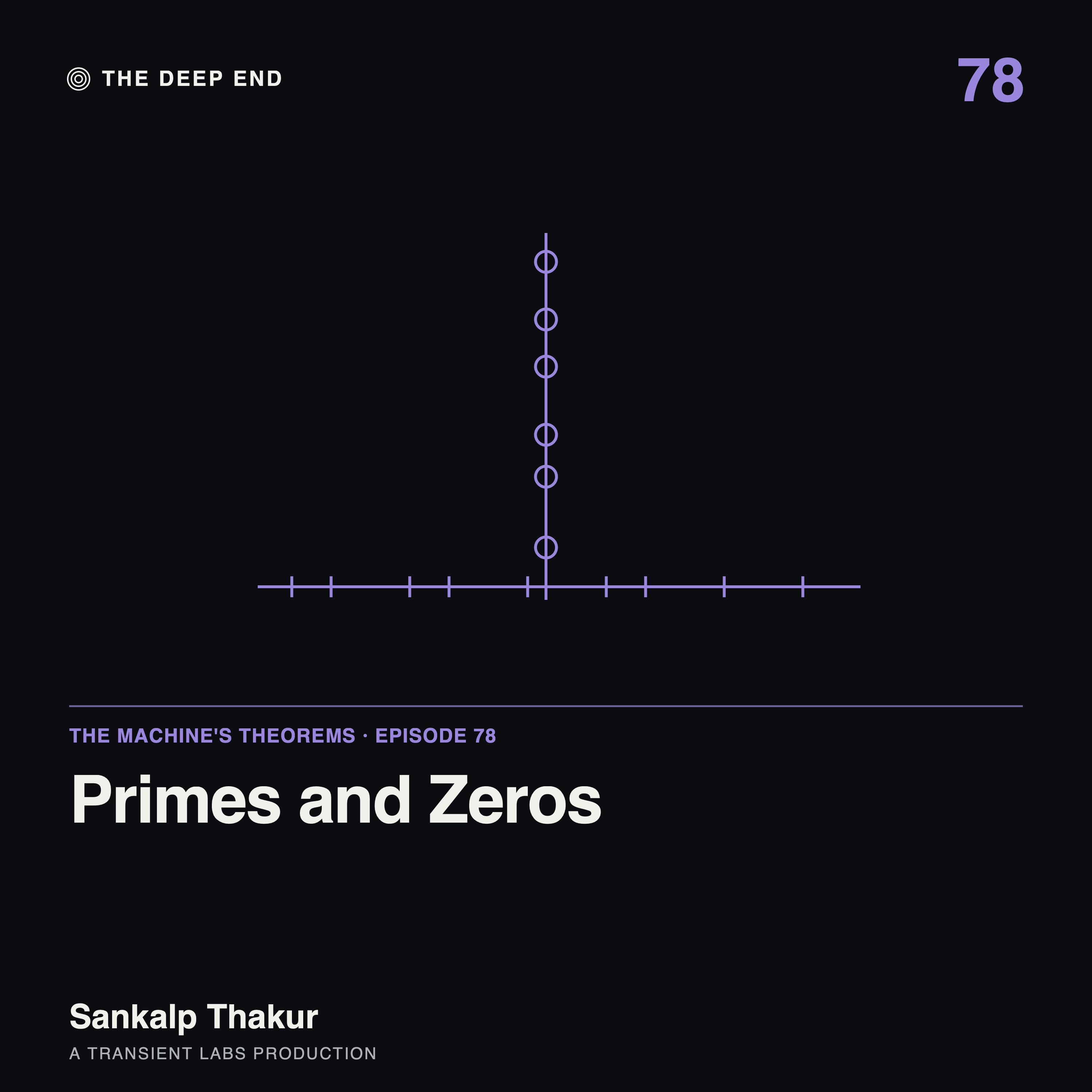 Episode 78: Primes and Zeros: The Quasi-Riemann Hypothesis, by Sankalp Thakur