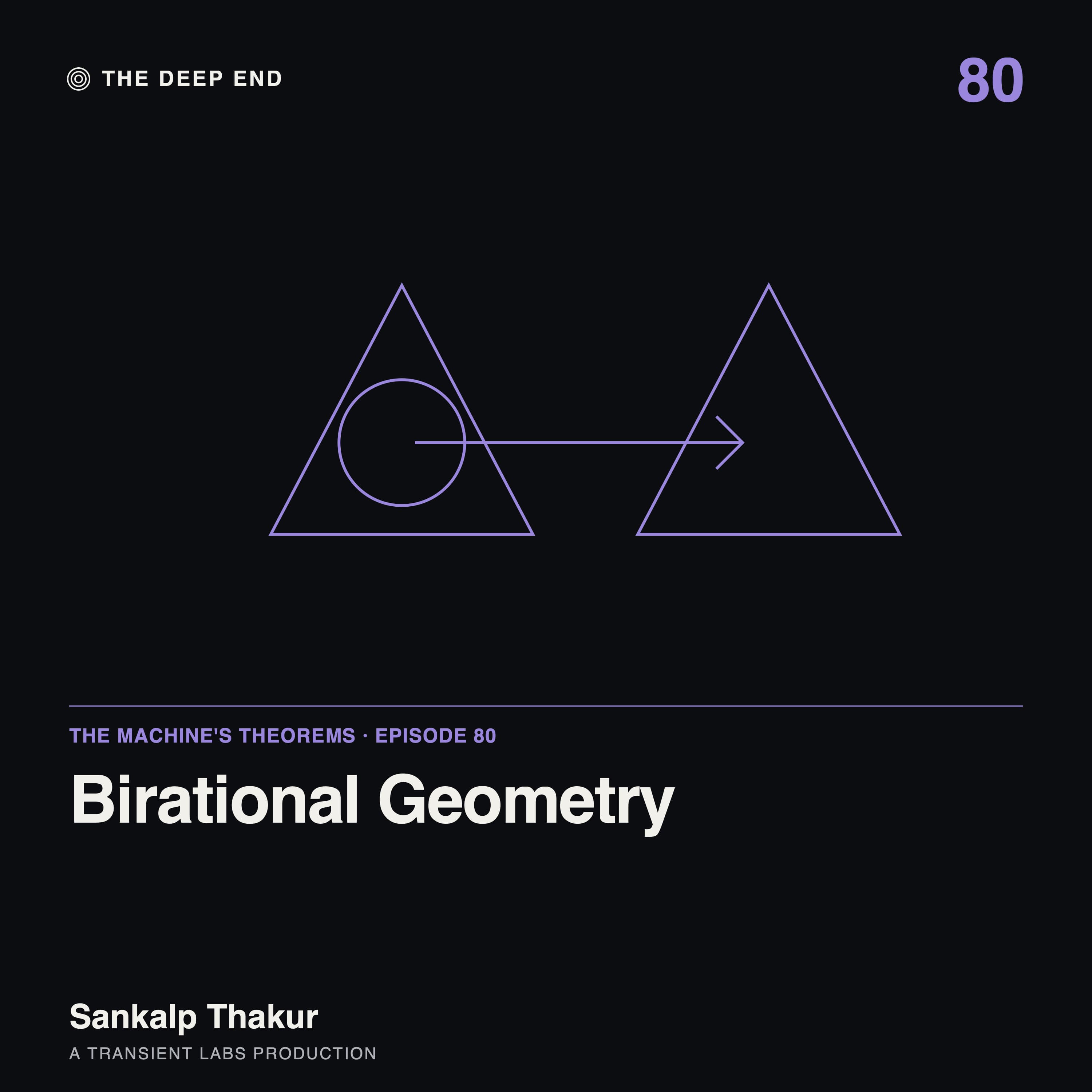 Episode 80: The Classification Machines: Birational Geometry's Big Programme, by Sankalp Thakur