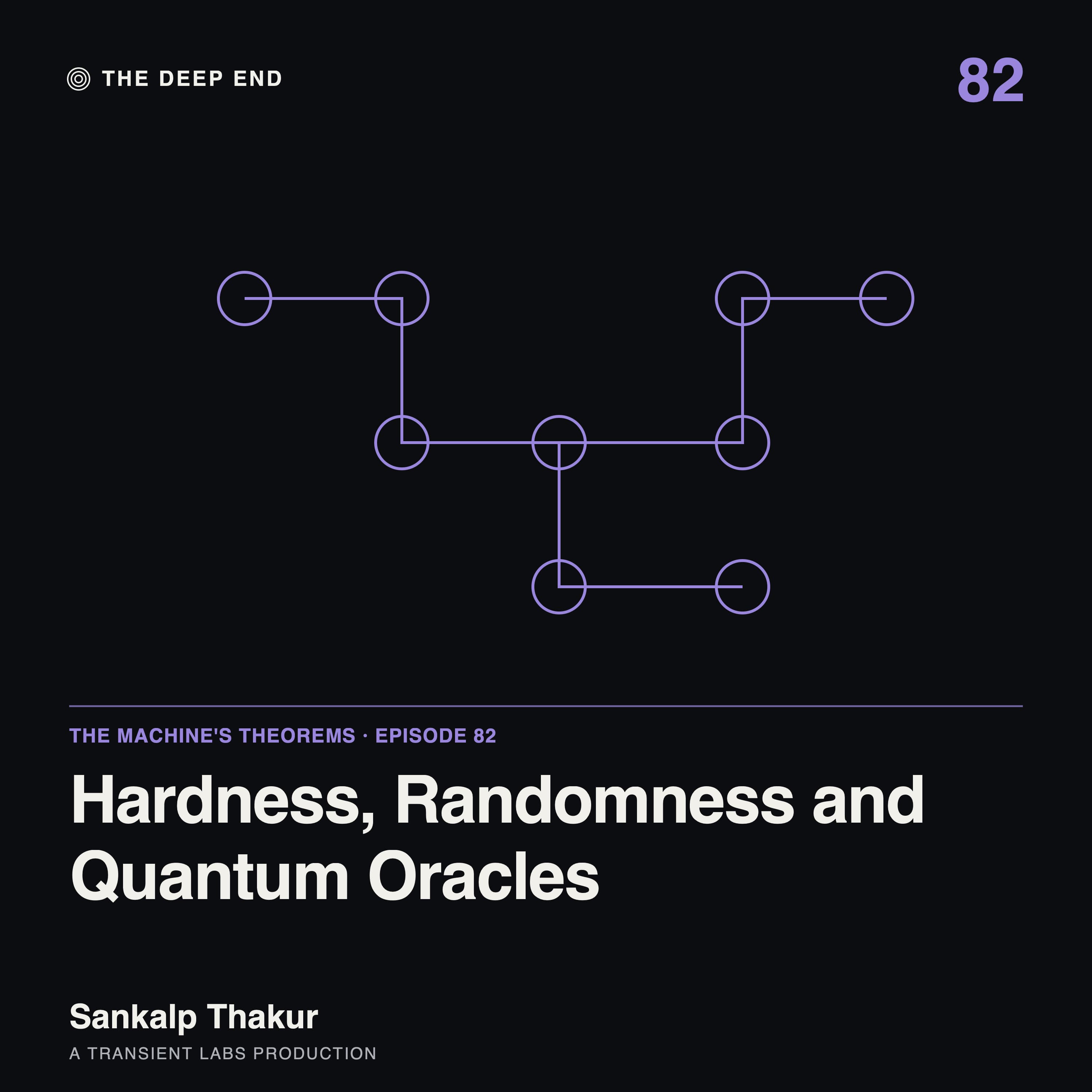 Episode 82: Speed Limits II: Hardness, Randomness and Quantum Oracles, by Sankalp Thakur