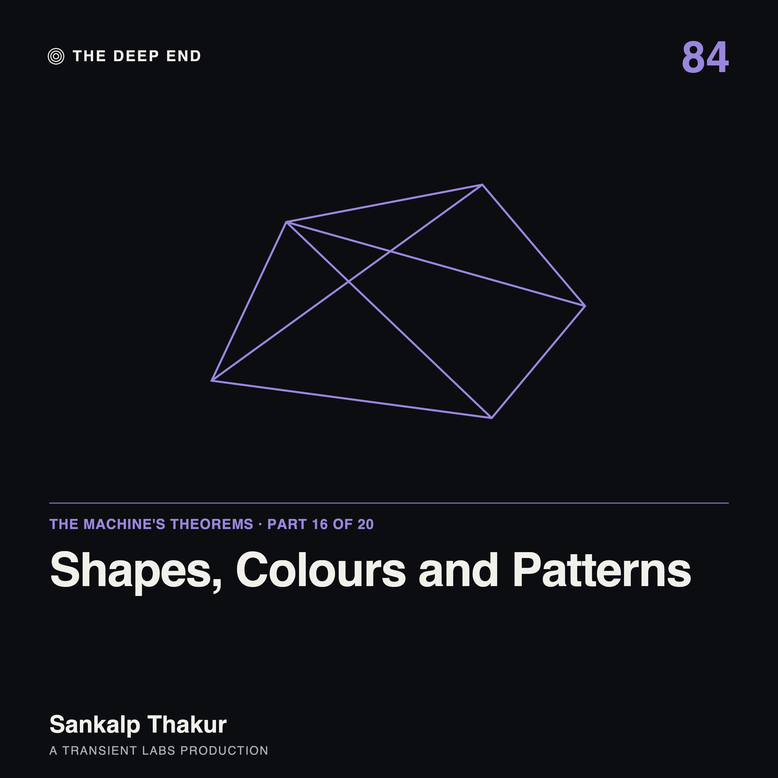 Episode 84: Shapes, Colours and Patterns: Convex Geometry and Combinatorics, by Sankalp Thakur